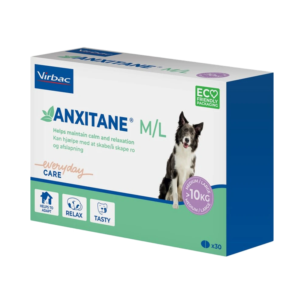 Virbac Anxitane M/L Hund tablett 30 st