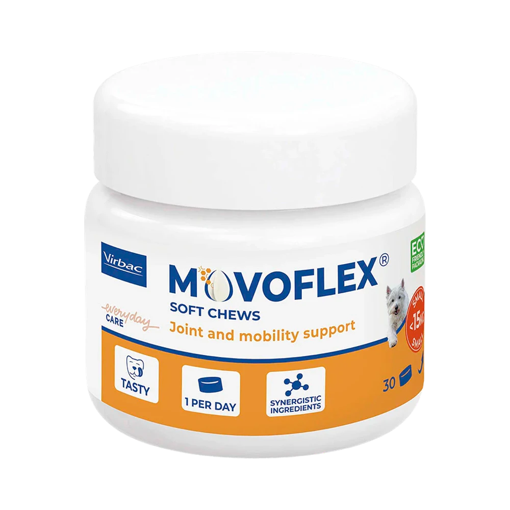 Virbac Movoflex tuggbitar S 30 st