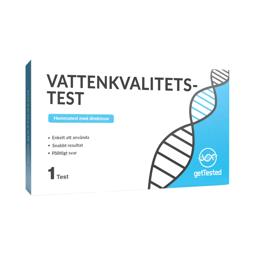 GetTested Vattenkvalitet testkit 1 st