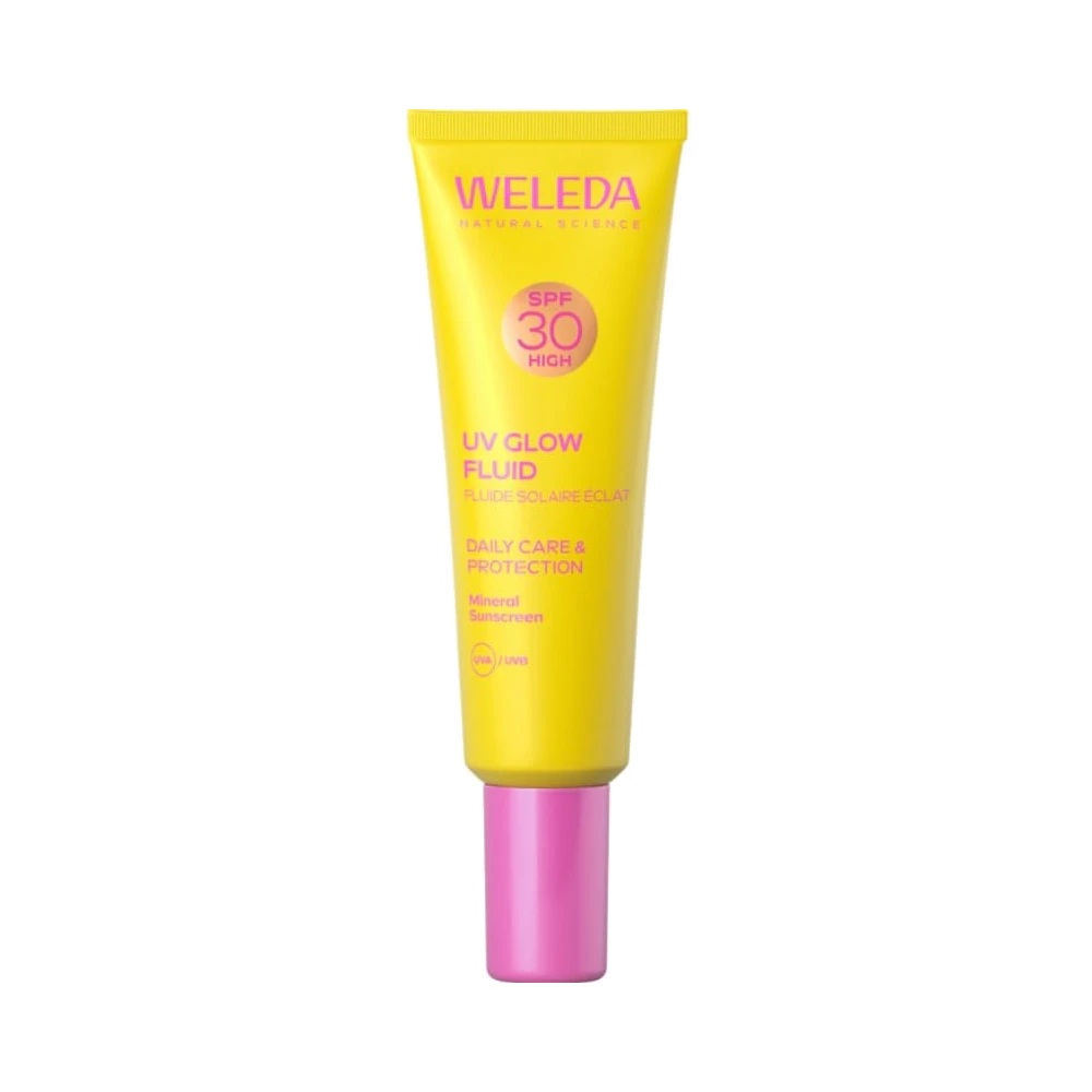 Weleda UV Glow Fluid Daily Care & Protection SPF 30 ansiktskräm 30 ml
