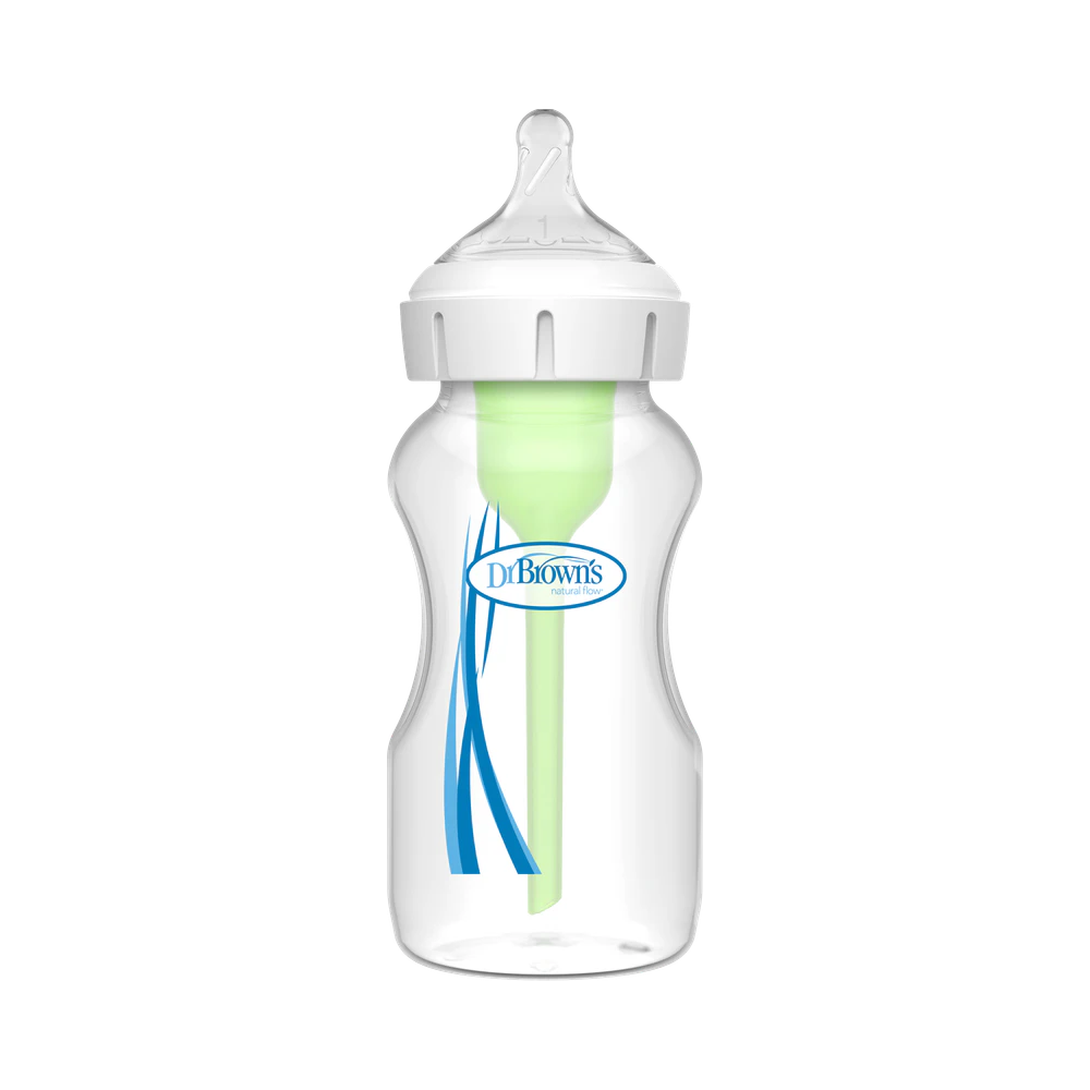 Dr Brown’s Wide-Neck Options+ nappflaska 1 st (270 ml)