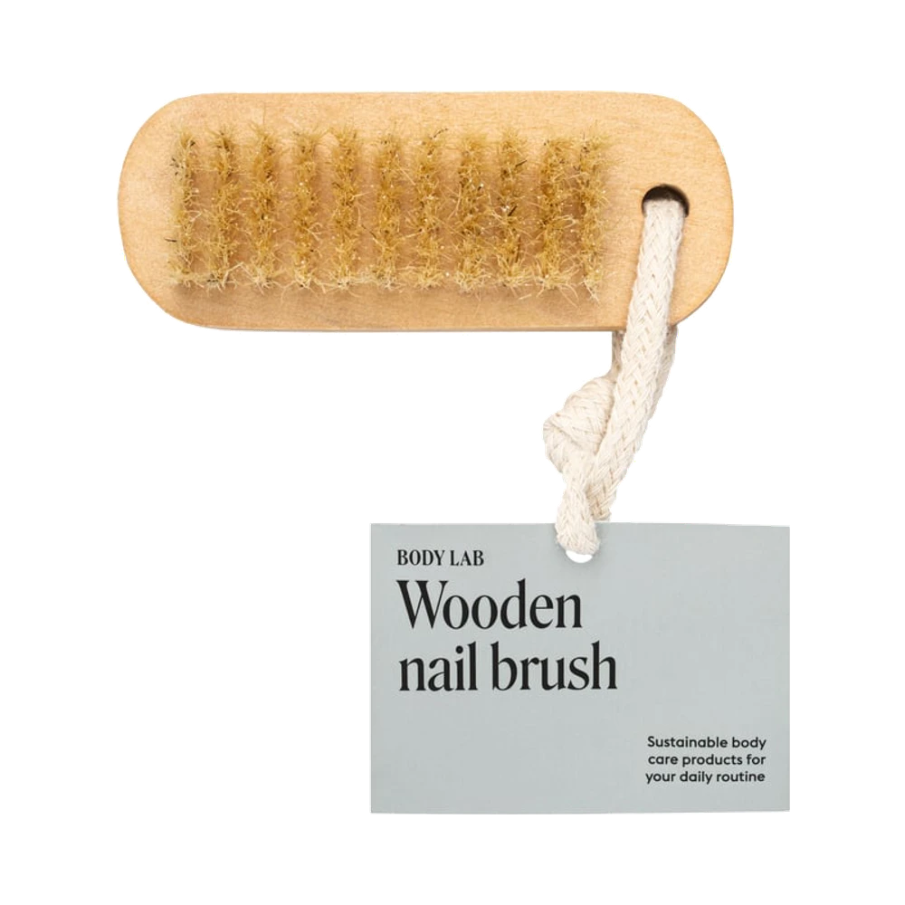 Bodylab Wooden Nail Brush nagelborste i trä 1 st