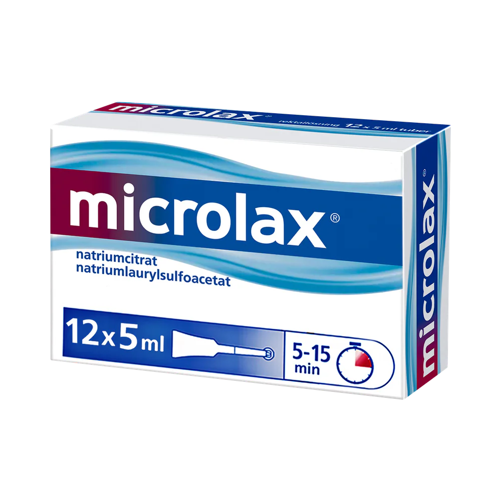 Microlax mikrolavemang 12 x 5 ml