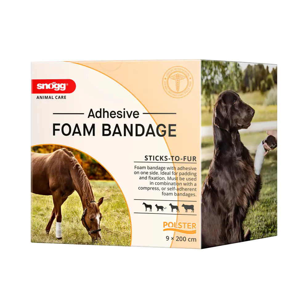 Snögg Animal Care Adhesive skumförband 9 cm x 200 cm